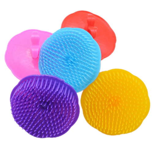 Hair Scalp Massager Comb Shampoo Brush Silicone Head Washer Brush Handheld Shower Scalp Scrubber Cleansing Brush for Removing Dandruff