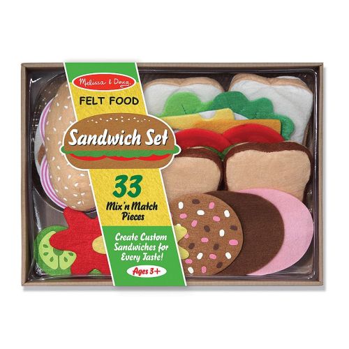 Melissa & Doug Felt Food Sandwich Playset