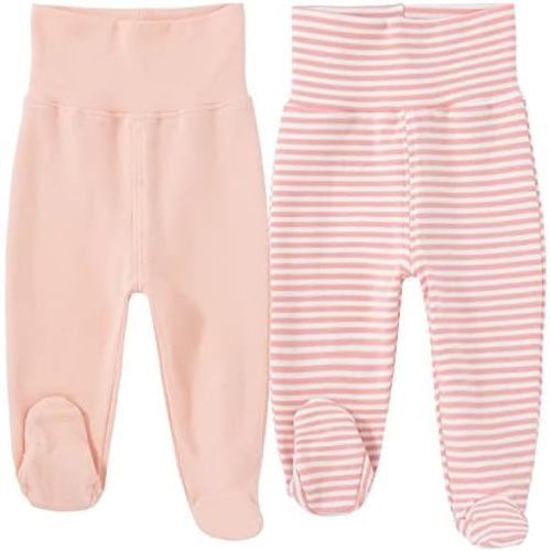 Baby Footed Pants Cotton Newborn Leggings 0-12 Months