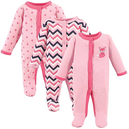 Luvable Friends Unisex Baby Cotton Preemie Sleep and Play, Airplane, Preemie