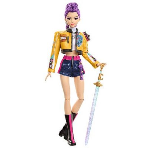 Mattel K-Pop Demon Hunters HUNTR/X Rumi Fashion Doll with Themed Movie Accessories