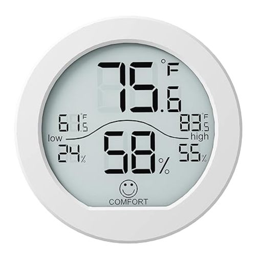 Indoor Digital Hygrometer Thermometer for Room Temperature Humidity Meter
