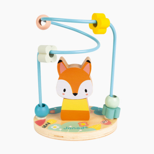 Fox Bead Maze Wooden Toy