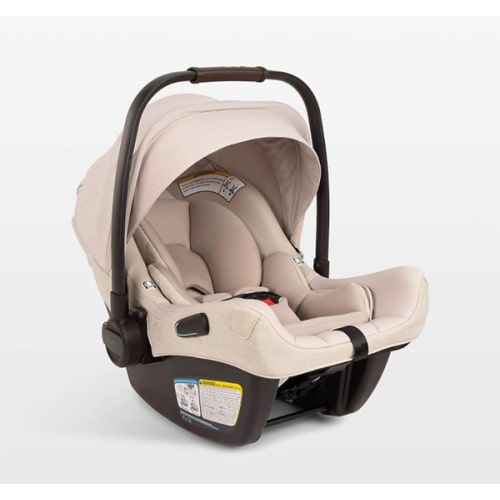 Nuna ® PIPA ™ aire rx Biscotti Brown Reclining Infant Car Seat + PIPA RELX Base