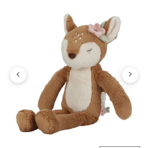 Fairy Garden Cuddle Deer with Long Legs in Brown
