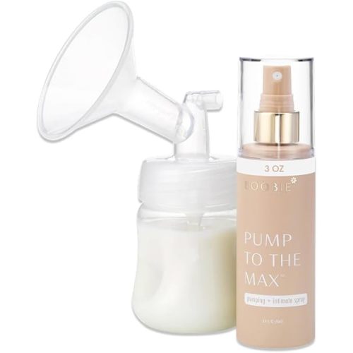 Boobie Pumping Spray, 3 oz, Increase Milk Supply & Ease Postpartum Discomfort | Hands-free Breast Pumping & Intimate Spray