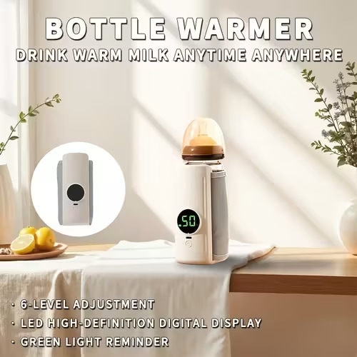adjustable portable milk bottle heater 360 wrap - Temu