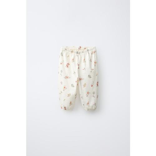 WINNIE THE POOH © DISNEY TEXTURED BALLOON PANTS - Multicolored | ZARA United States