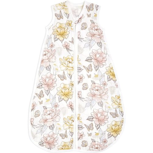 aden + anais Baby Sleeping Bag, Wearable Swaddle Blanket for Girls & Boys, Newborn Sleep Sack, Breathable & Lightweight