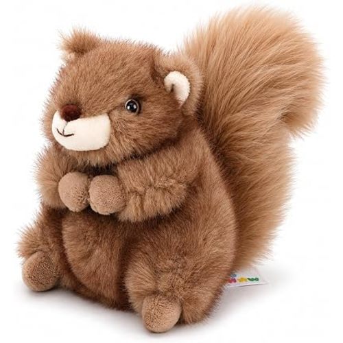 Sitting Squirrel Stuffed Animal Soft Plush Toy, Brown