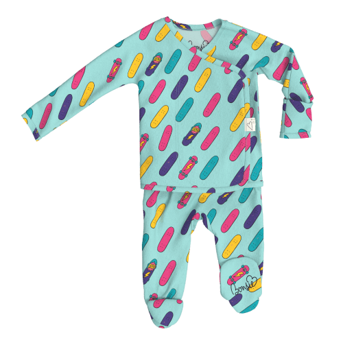 Footie - Tiny Tricks – Bonsie Skin to Skin Babywear