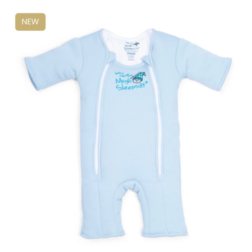 Blue Baby Merlin’s Magic Sleepsuit – 100% Cotton for Better Baby Sleep