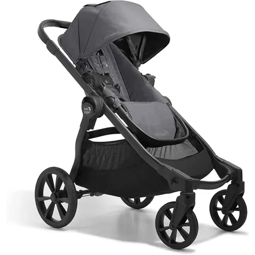 Baby Jogger City Select 2 Single-to-Double Modular Stroller Radiant Slate