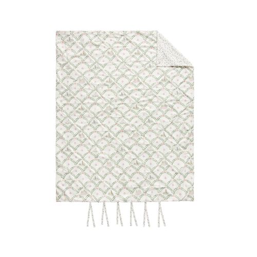 Riley Sheehey Scallop Organic Duvet Cover | Pottery Barn Kids