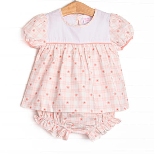 Picnic Petals Diaper Set, Pink – Stitchy Fish