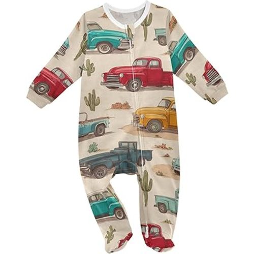 Baby Sleepers Newborn Baby One-Piece Footies for Girl Boy
