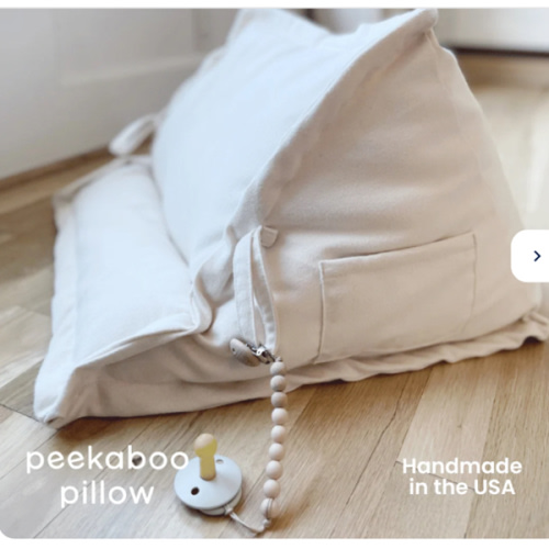 Peekaboo Pillow™ Official Site - Organic Infant Lap Pillow
