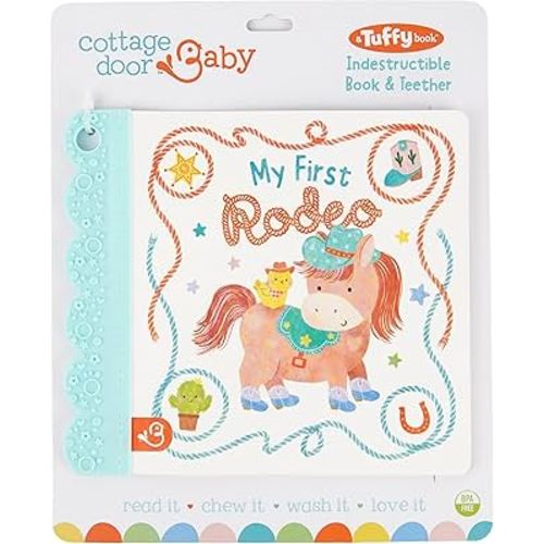 My First Rodeo (A Tuffy Book) - Indestructible Book & Teether