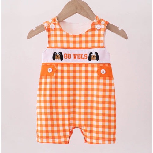Boys Jon jon Romper Tennessee Vols