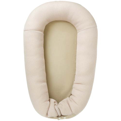 Baby Lounger, Deluxe Infant Lounger, Baby Nest Cover for Baby, Breathable Cotton, Newborn Essentials for Baby 0-12 Months (khaki)