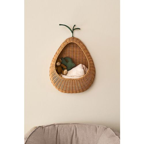 Braided Fruit Hanging Wall Pocket