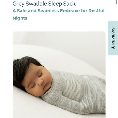 Grey Swaddle Sleep Sack – Swaddelini