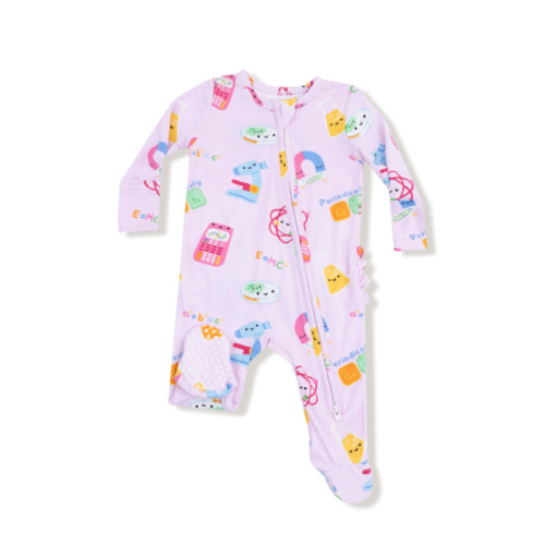 2 Way Zipper Ruffle Back Footie *Pre- order - This item will not ship – Angel Dear