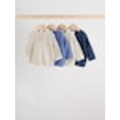 Buy Blue Stripe Baby Long Sleeve T-Shirts 4 Pack (0mths-2yrs) from Next USA