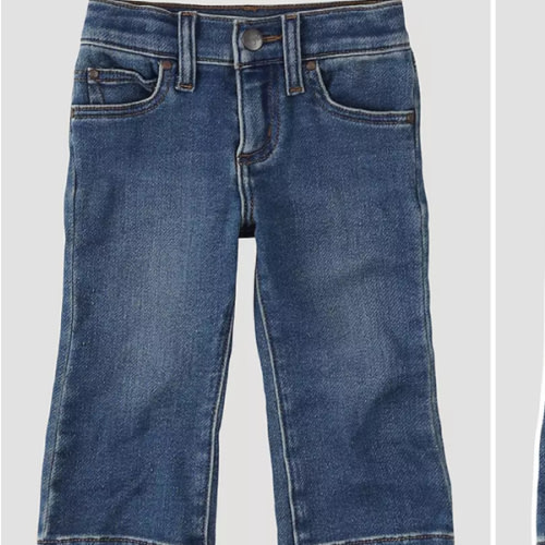 Little Boy's Stitched Pocket Western Jean