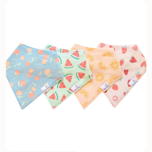 Baby Bandana Bibs - Clementine – Copper Pearl