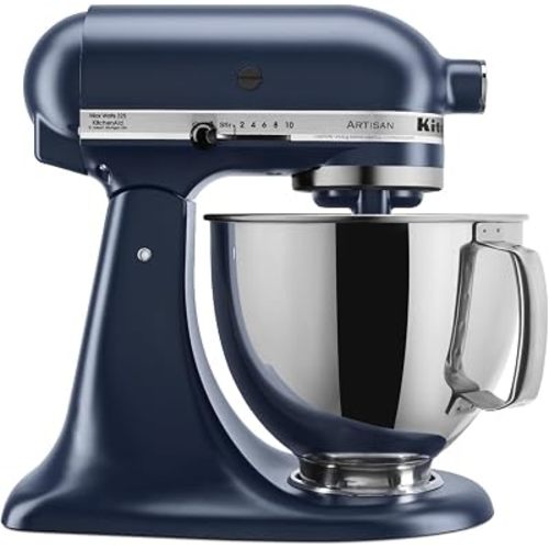 KitchenAid Artisan, 5-Qt Tilt Head Stand Mixer, KSM150PS, Ink Blue