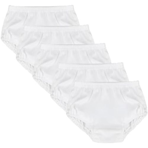 5 PCS Baby Girls Boys Cotton Basic Diaper Cover Bloomers Soft Comfortable Shorts Briefs Underwear