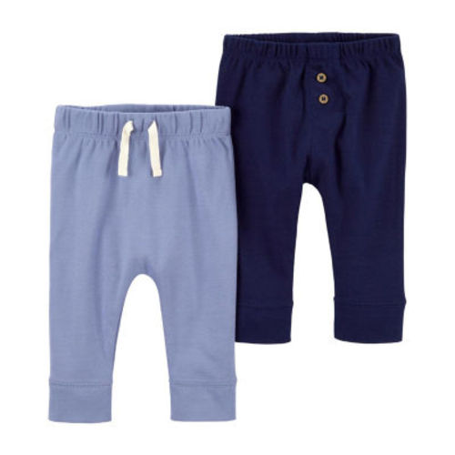 Carter's Baby Boys 2-pc. Straight Pull-On Pants