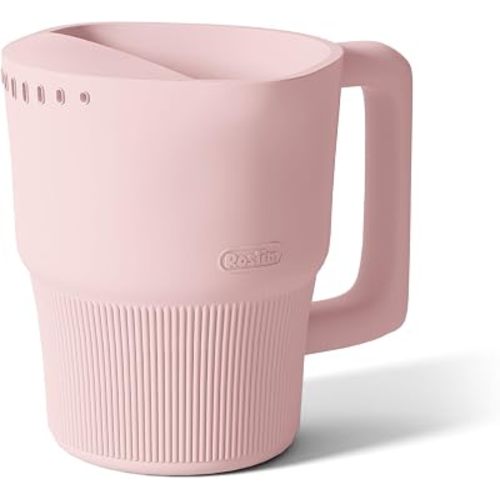 Roslim Silicone Baby Bath Rinse Cup, Pink