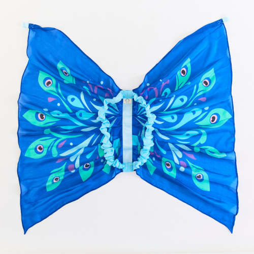Peacock Wings – Sarah's Silks