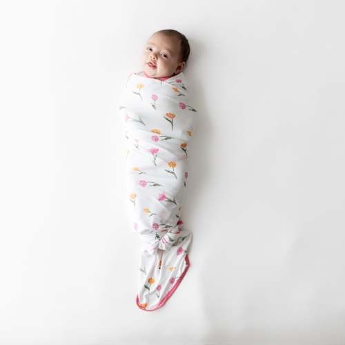Swaddle Blanket in Tulip