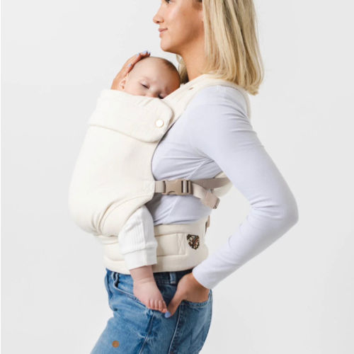 The Monarch Baby Carrier -cream – Mabē