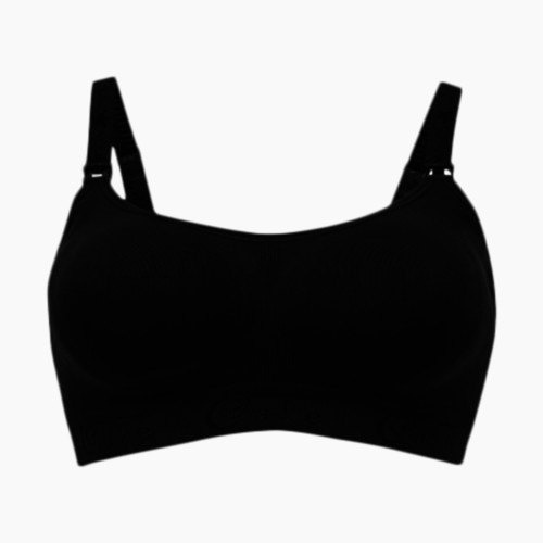 Cake Maternity Rock Candy Seamless Nursing Bra - Black, Medium