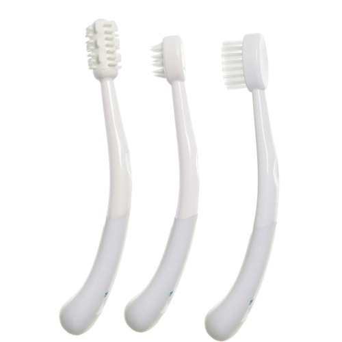 3 Stage Baby Gum and Tooth Care set - White