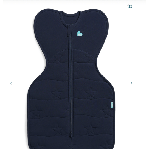 Swaddle Up™ 3.5 TOG Cotton Navy Star Quilting