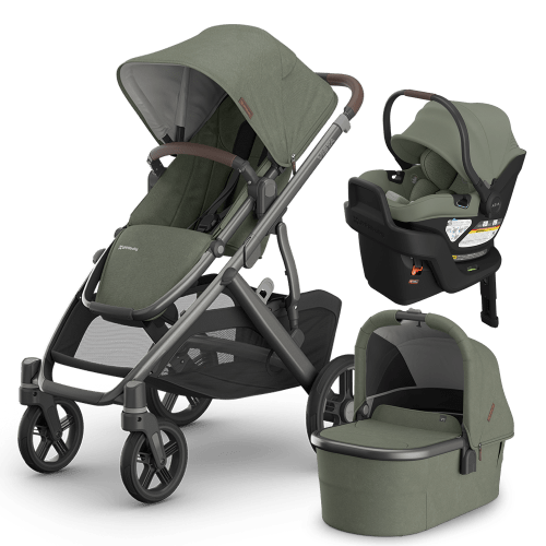 UPPAbaby Vista V3 Stroller + Bassinet + Mesa Travel System