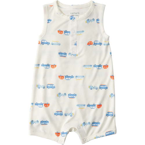 Carter's Child of Mine Baby Boy ComfySoft Romper, Sizes Preemie-18 Months