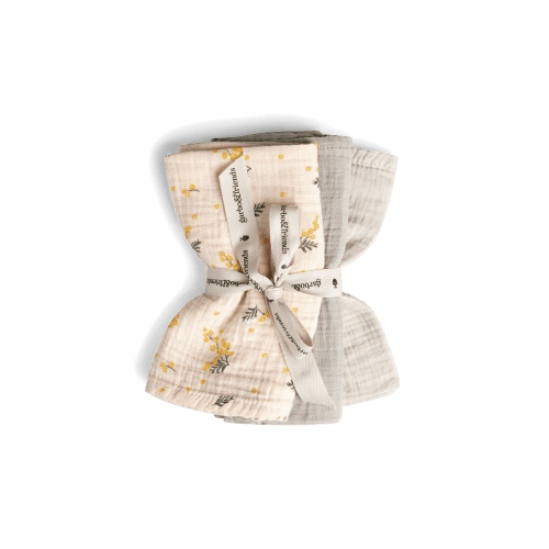 Muslin Burp Cloths – Garbo&Friends, bluebell