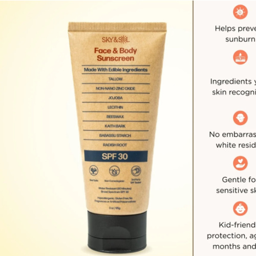 Sky and Sol Face & Body Sunscreen