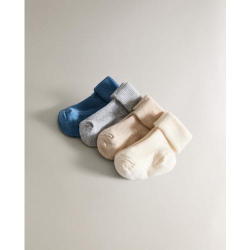 MULTICOLORED BABY SOCKS (SET OF 4) | Zara Home United States of America