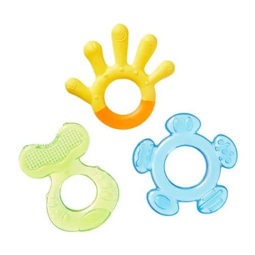 Nuby 3 Step Teether Set, BPA Free, Neutral…
