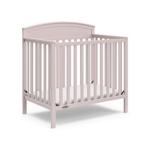 Graco Benton 4-in-1 Convertible Mini Crib - Blush