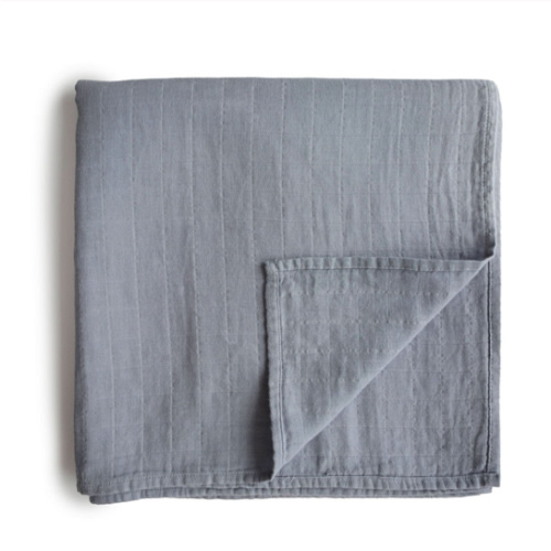 Mushie Organic Cotton Muslin Swaddle Blanket – Babyletto