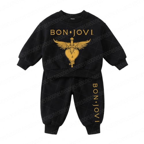 BON JOVI Baby/Toddler Band Sweatshirt & Pants Set