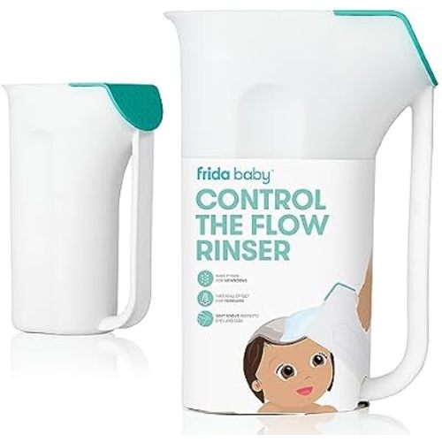 Frida Baby Control The Flow Bath Rinse Cup, Tear Free Rinser